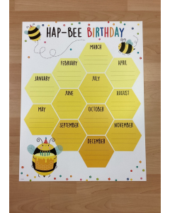 Hap-Bee Birthday Chart