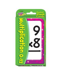 Flash Cards Multiplication 0-12