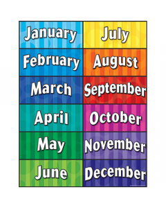 Months Of The Year Chart