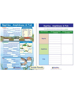 Reptiles, Amphibians & Fish Chart