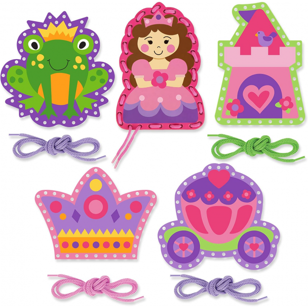 Lacing Cards Princess Castle