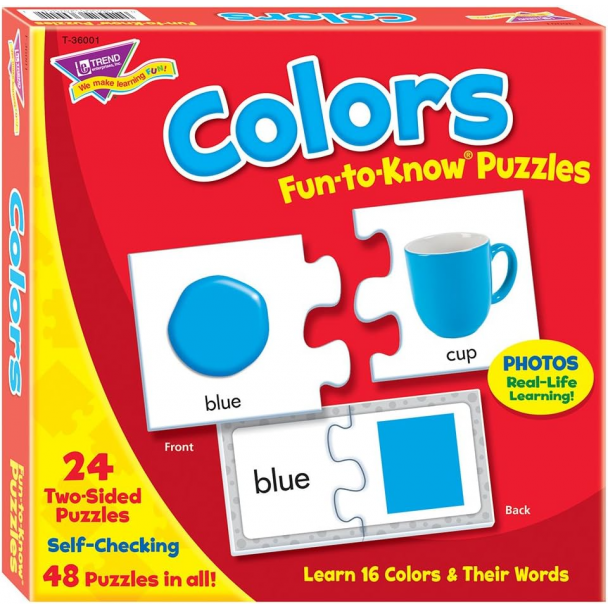 Colors Fun-To-Know Puzzles