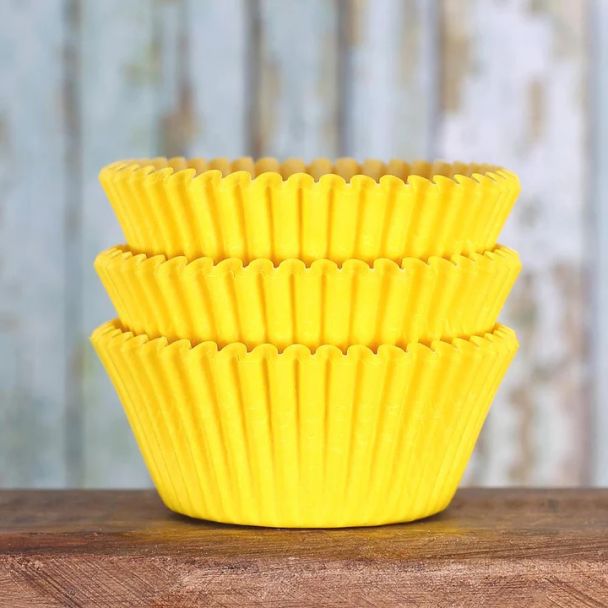 Silicone Cupcake Liners-Yellow