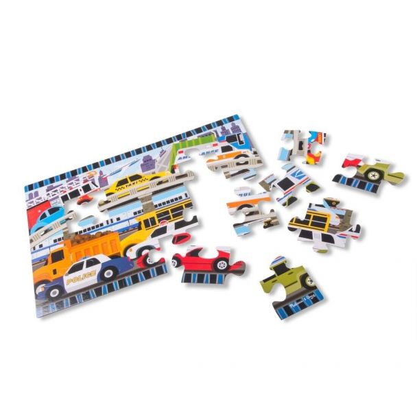 Traffic Jam Floor Puzzle