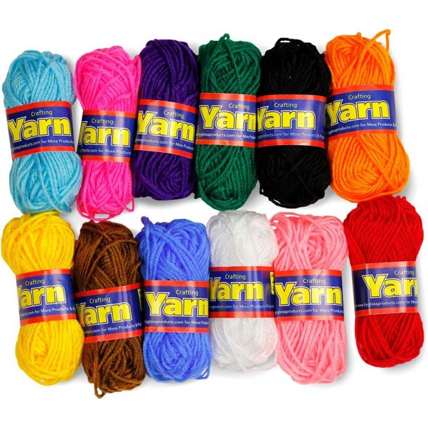 Crafting Yarn Assorted Colours