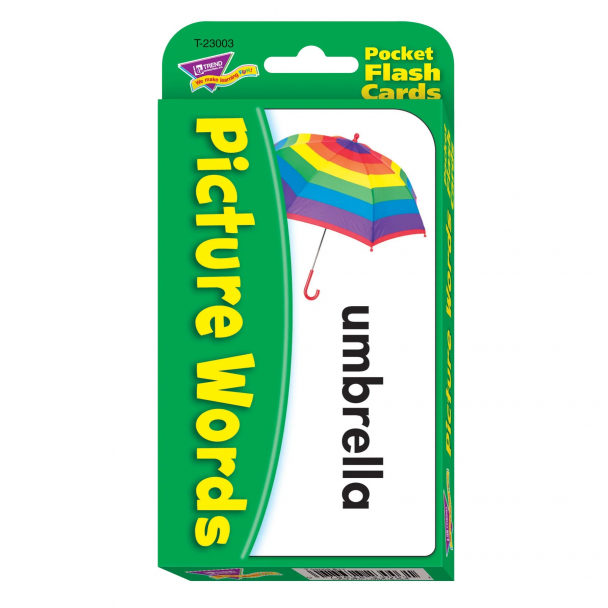 Picture Words Pocket Cards