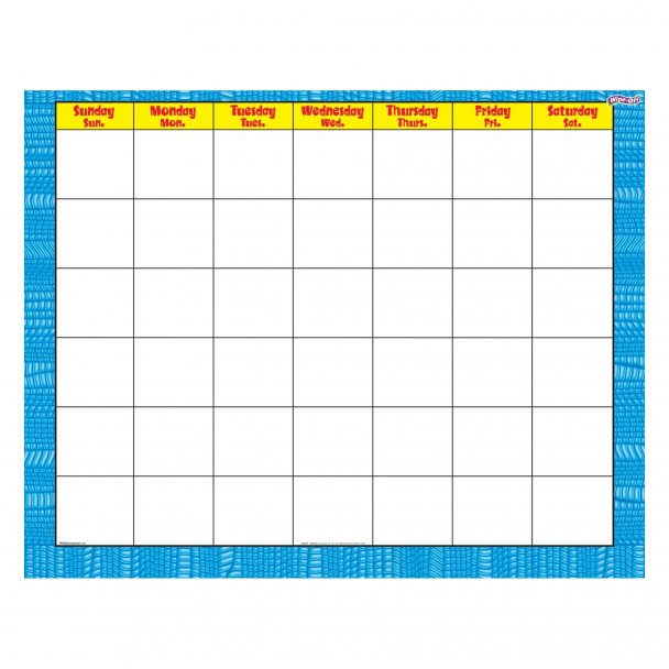 Wipe Off Reptile Blue Chart