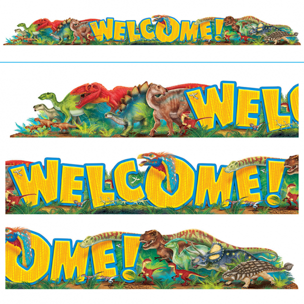 Welcome Banner - Dinosaurs