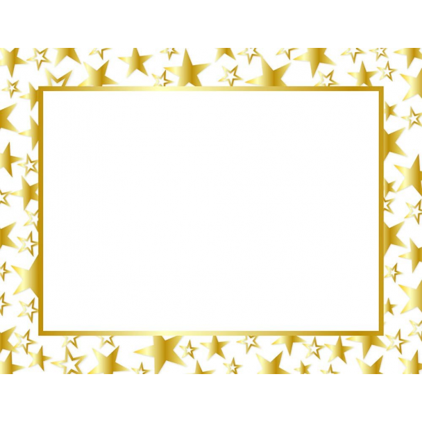 Gld Twinkle Foil Cert Blnk Sing