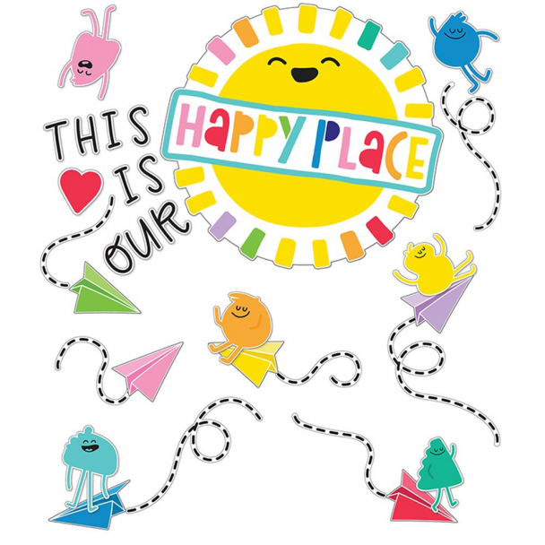 Our Happy Place Bulletin Board