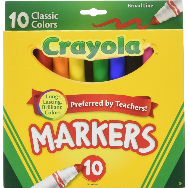 Crayola Markers Broad Line