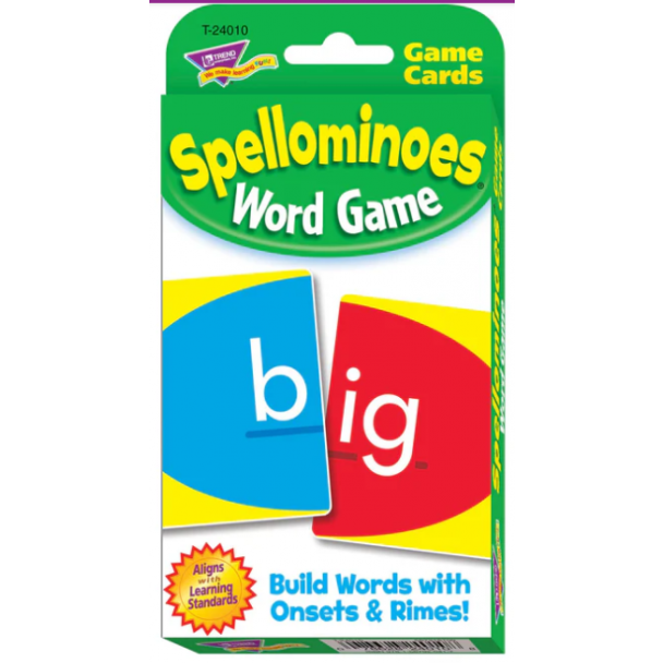 Spellominoes Word Game Cards