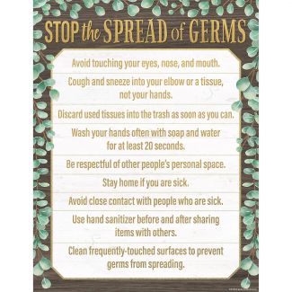 Stop The Spread Of Germs Chart