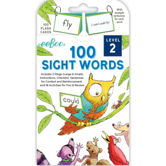 Eeboo 100 Sight Words Level 2